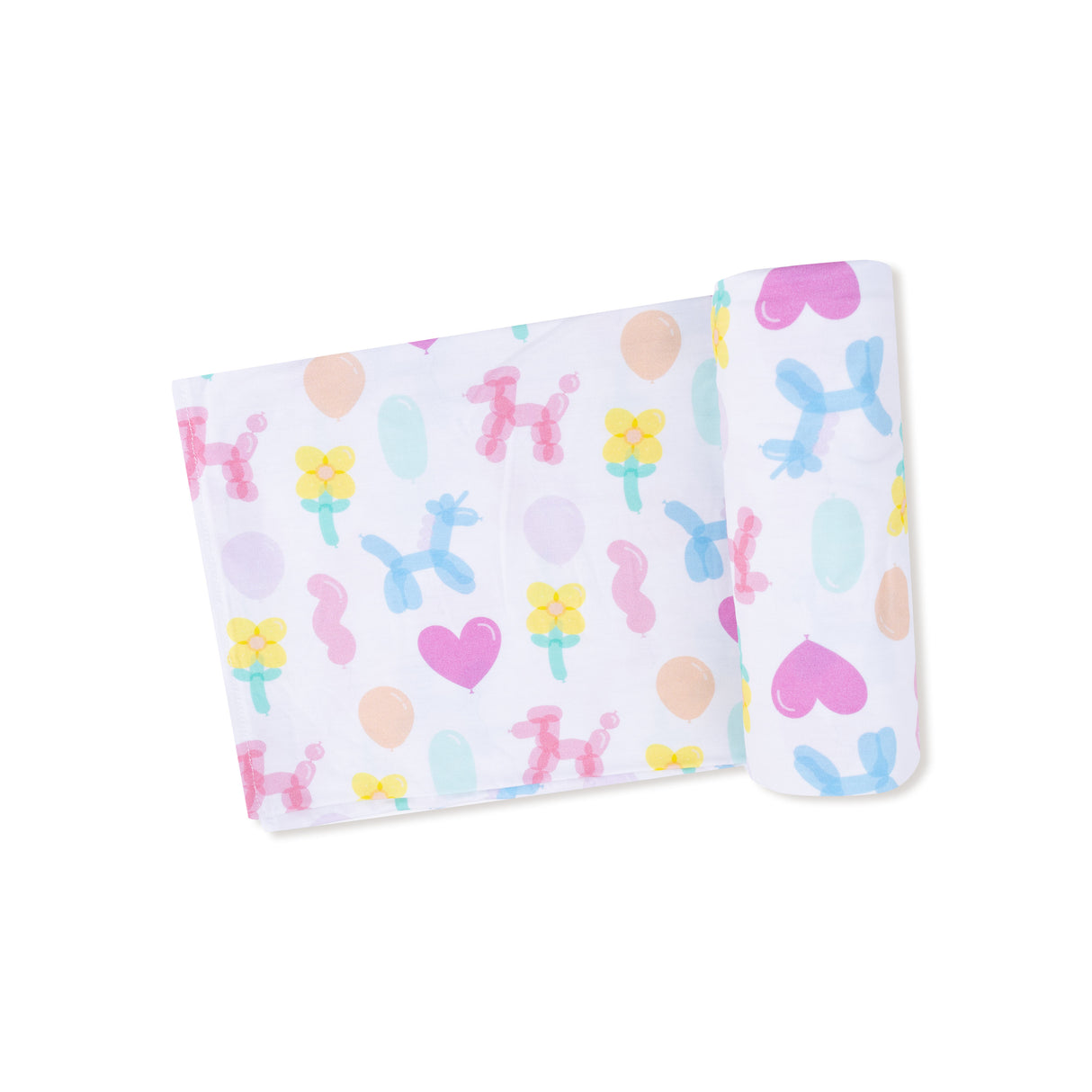 Balloon Animals Pink - Swaddle Blanket by Angel Dear