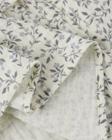 Ruffled Midi Skirt || Blue Vines by Rylee + Cru