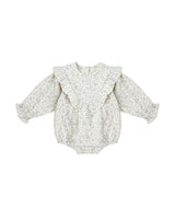 Winnie Romper || Blue Vines by Rylee + Cru