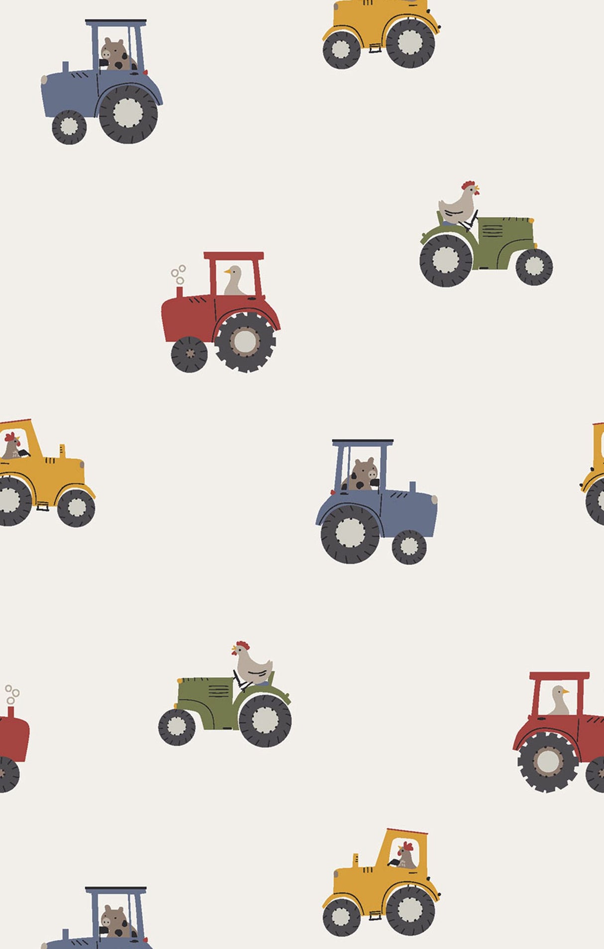 Mini Tractors - Swaddle Blanket by Angel Dear