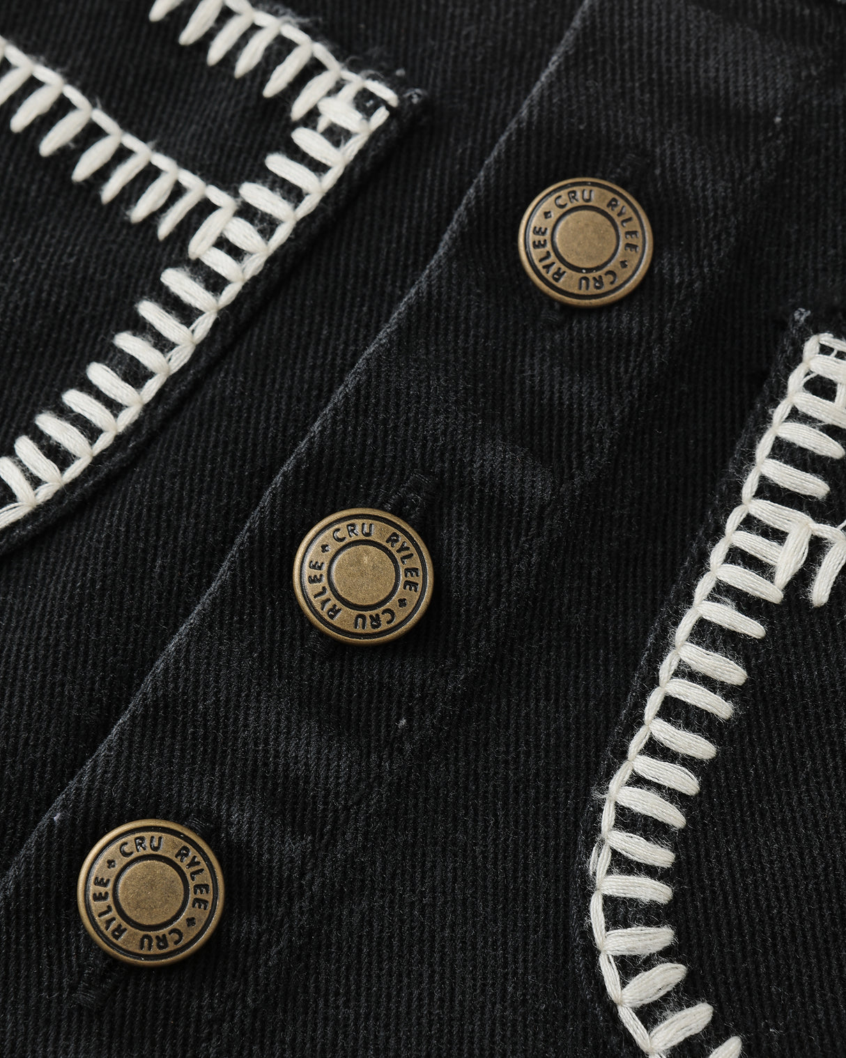 Denver Mini Skirt || Washed Black by Rylee + Cru