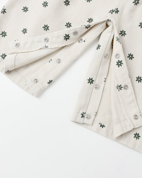 Wide Leg Overall || Mini Daisy by Rylee + Cru