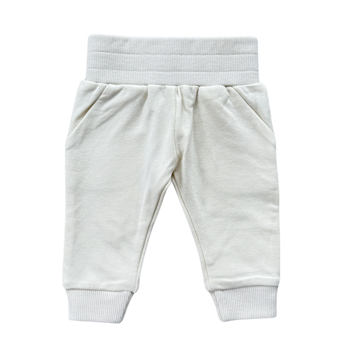 Fleece Sweatpants- Sand by Babysprouts