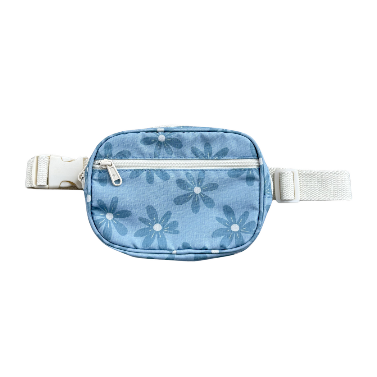 Mini Belt Bag- Daisy in Ski Blue by Babysprouts
