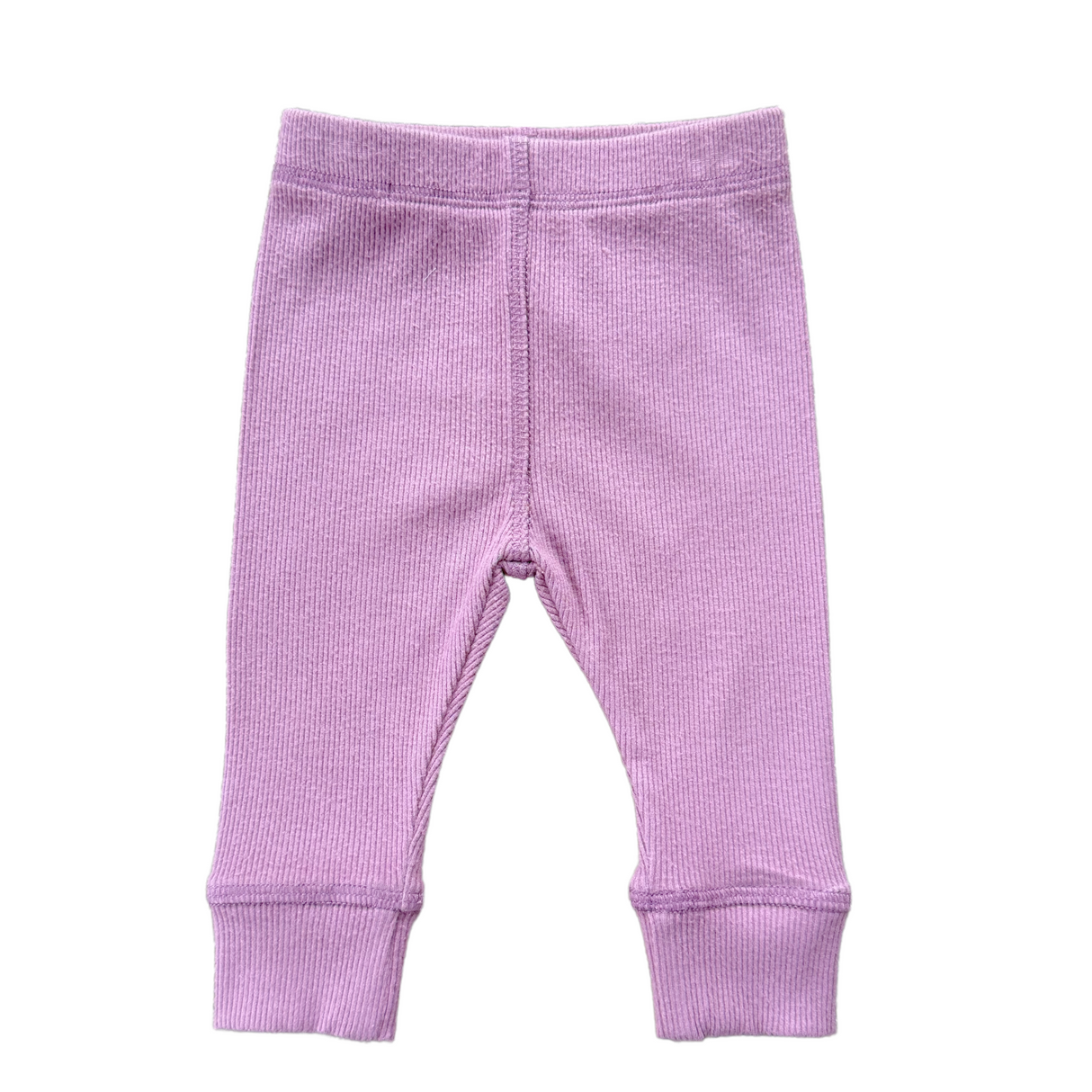 Ribbed Leggings- Dusky Orchid by Babysprouts