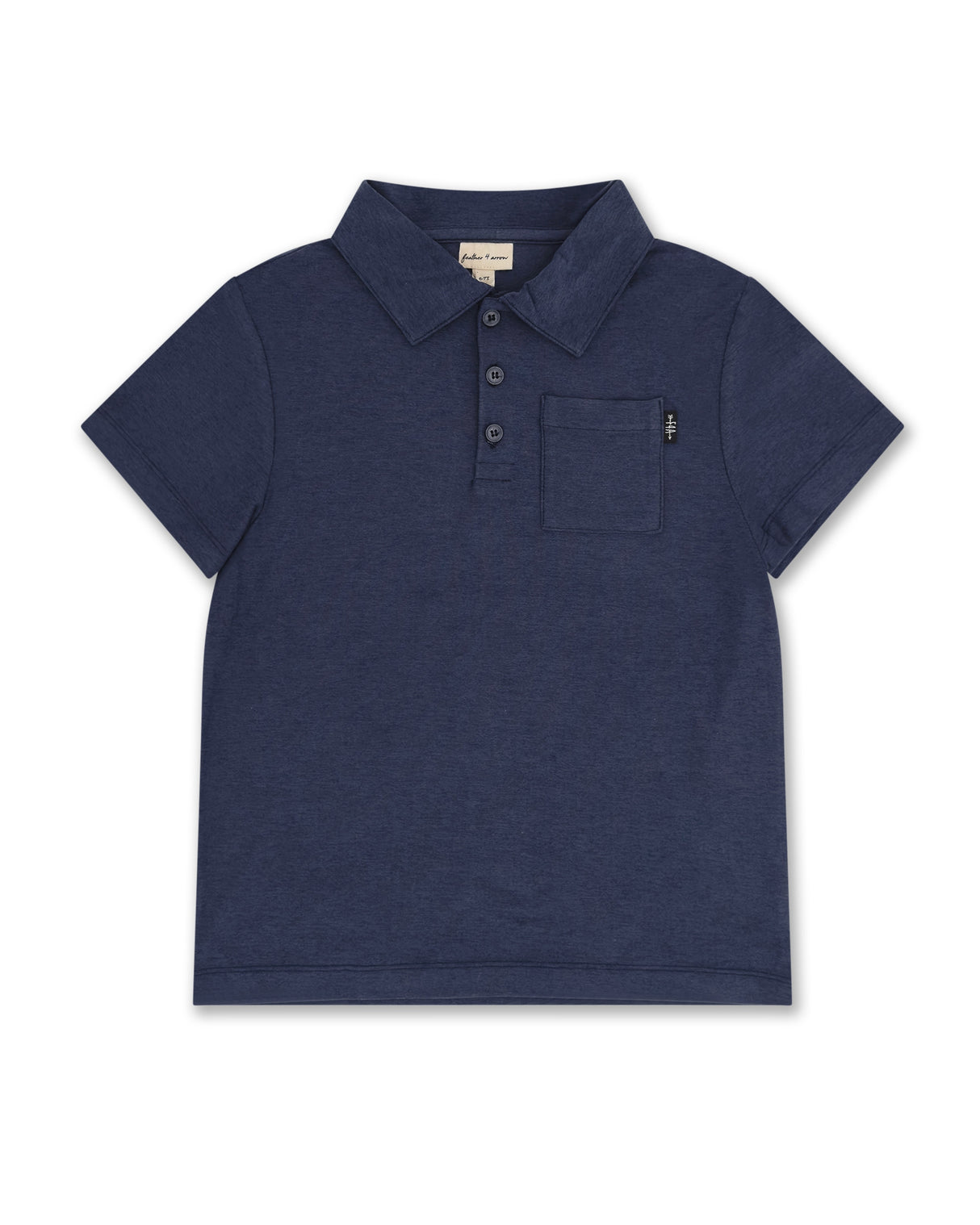 Feel Good Tech Polo- Navy by Feather 4 Arrow