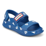 Little Kids Dayan Sandals- Blue Sailboats by Hunter Boots