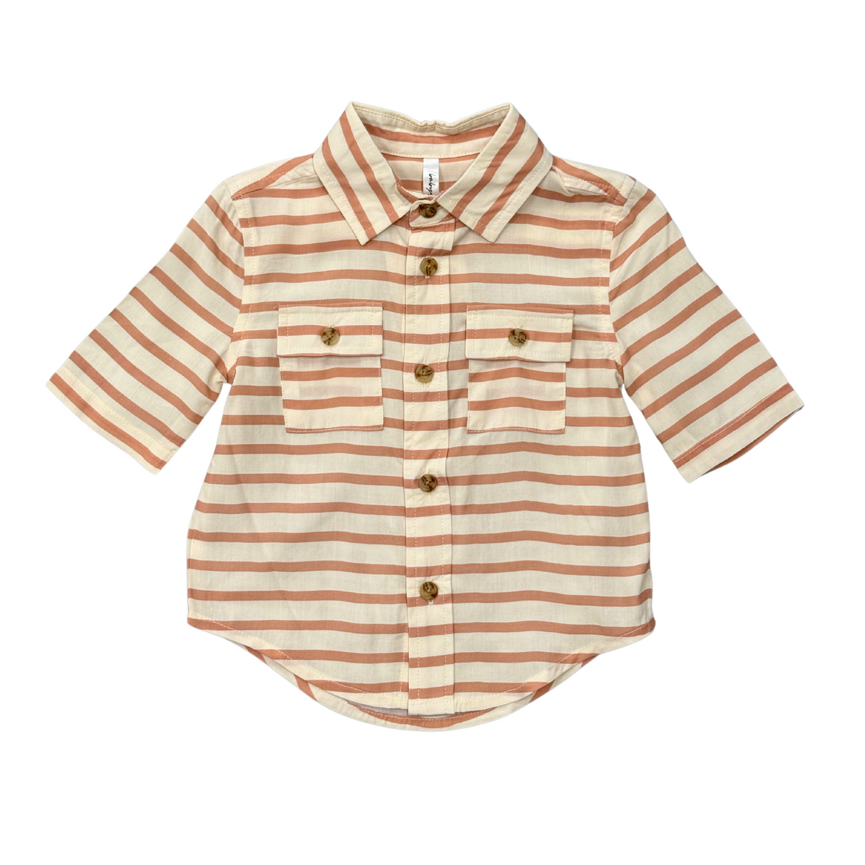 Utility Shirt- Maple Stripe by Babysprouts