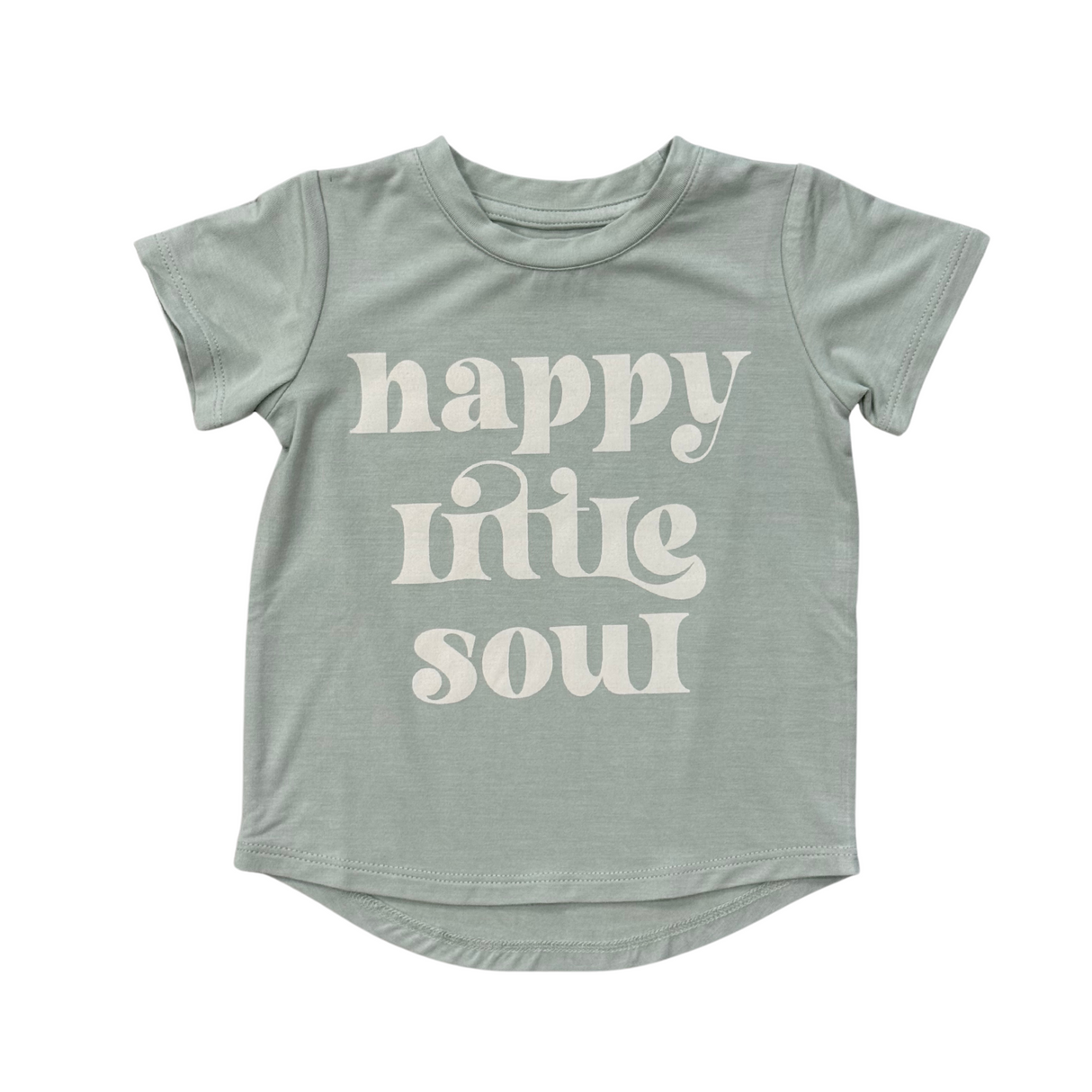 Short Sleeve Tee- Happy Little Soul by Babysprouts