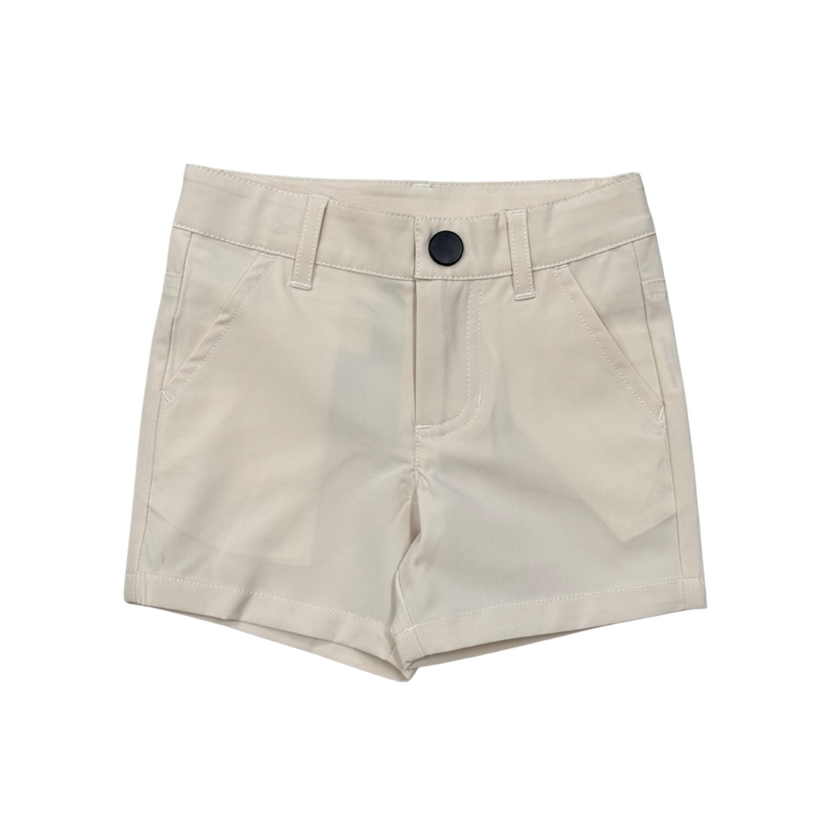 Boy's Dressy Shorts- Sand by Babysprouts