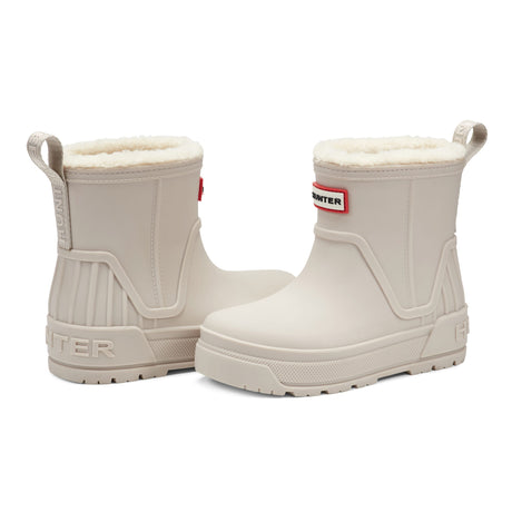 Little Kids Gracey Insulated Waterproof Boots- Light Gray by Hunter Boots
