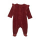 Velour Romper in Rosewood by Fixoni