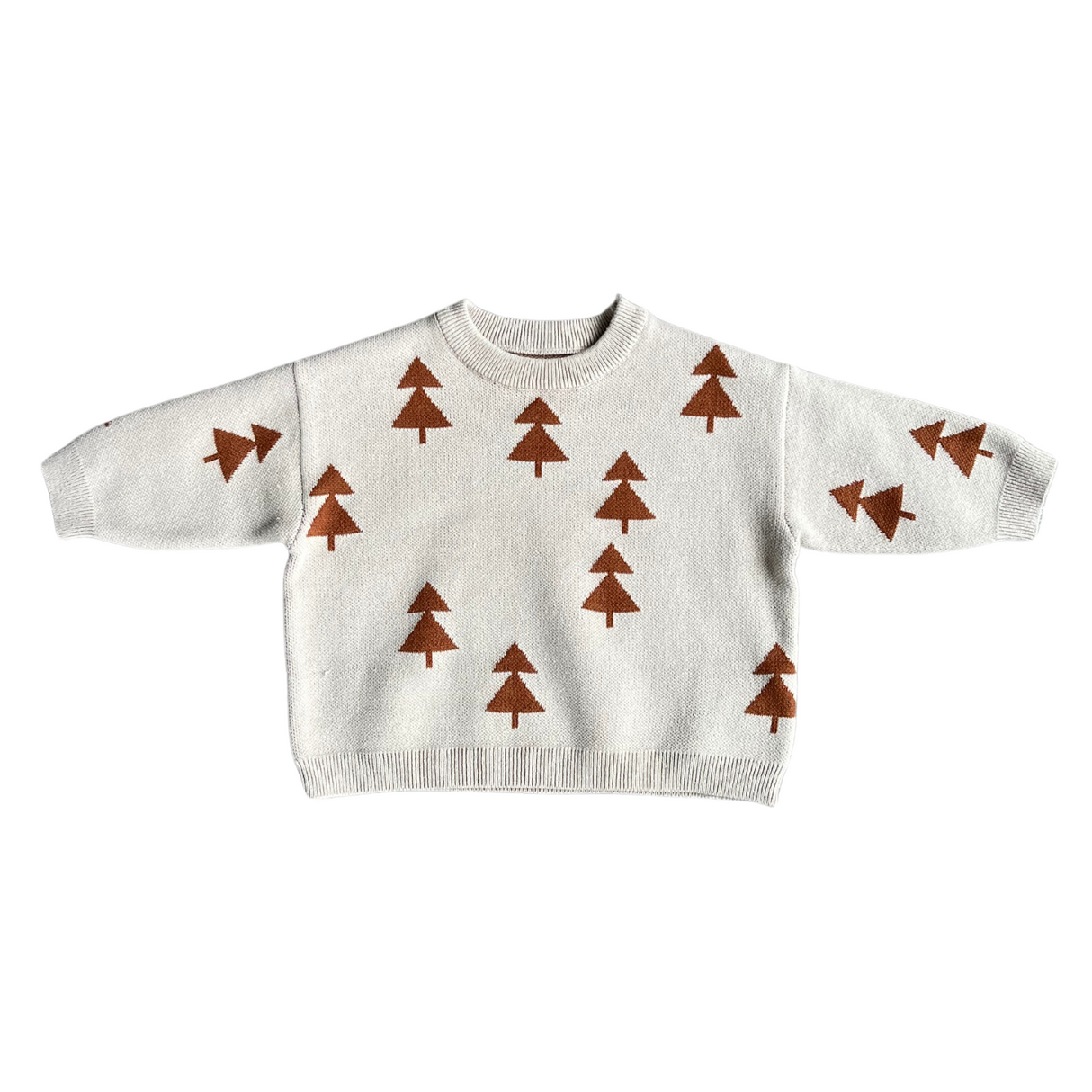 Knit Sweater - Winter Trees by Babysprouts