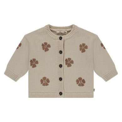 Baby Cardigan- Snow Flowers by Babyface