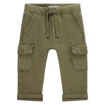 Baby Boy Worker Pants- Army by Babyface