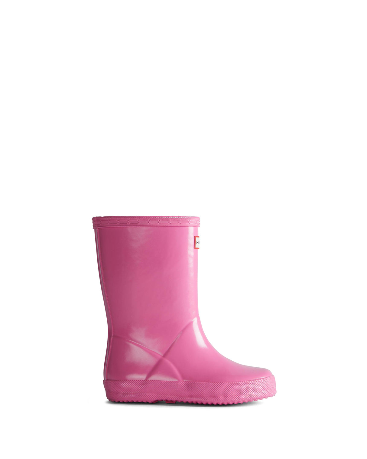 Little Kids Original First Classic Gloss Boot - Pink Punch by Hunter Boots