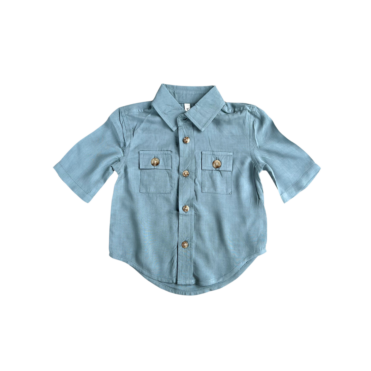 Boy's Utility Shirt - Storm by babysprouts