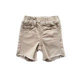 Boy's Twill Shorts - Khaki by babysprouts