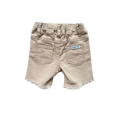 Boy's Twill Shorts - Khaki by babysprouts