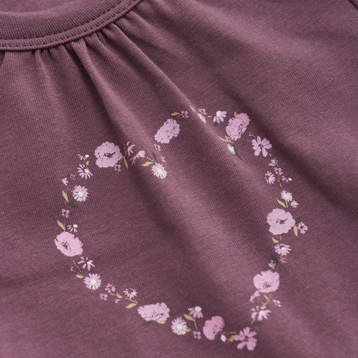 Long Sleeve Bodysuit - Black Plum by Minymo