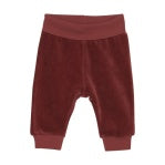 Velour Pants in Rosewood by Fixoni