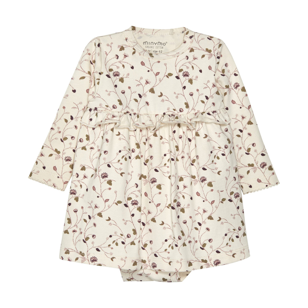 Long Sleeve Body Dress - Sandshell by Minymo