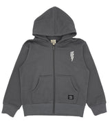 Jones Fleece Zip Hoodie- Charcoal by Feather 4 Arrow
