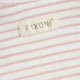 Long Sleeve Bodysuit in Misty Rose Stripe by Fixoni
