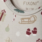 Long Sleeve Bodysuit in Holiday by Fixoni