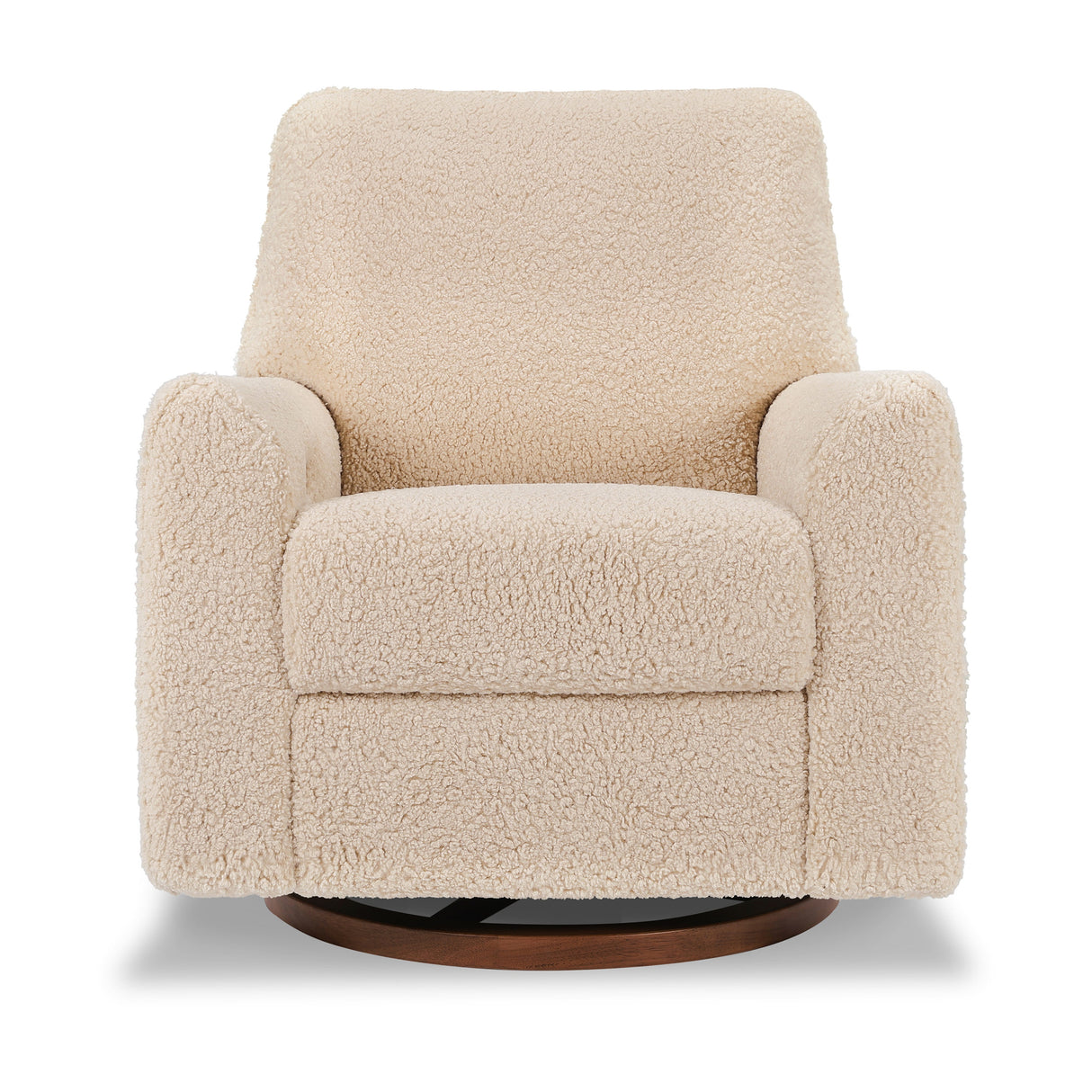 Babyletto Sunday Power Recliner and Swivel Glider in Shearling