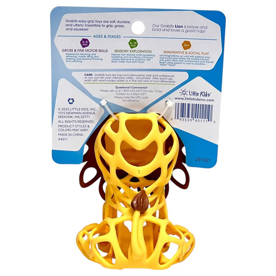 Grabits Grip-I-Mals Lion by Little Kids