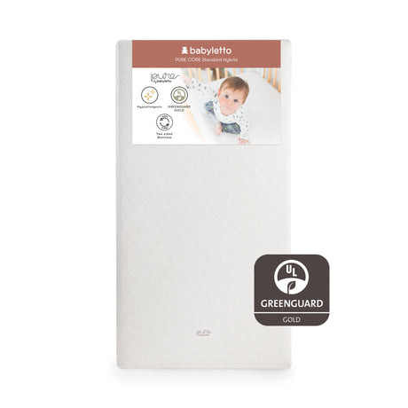 M5321C,Babyletto,Pure Core Non-Toxic Crib Mattress with Hybrid Cover