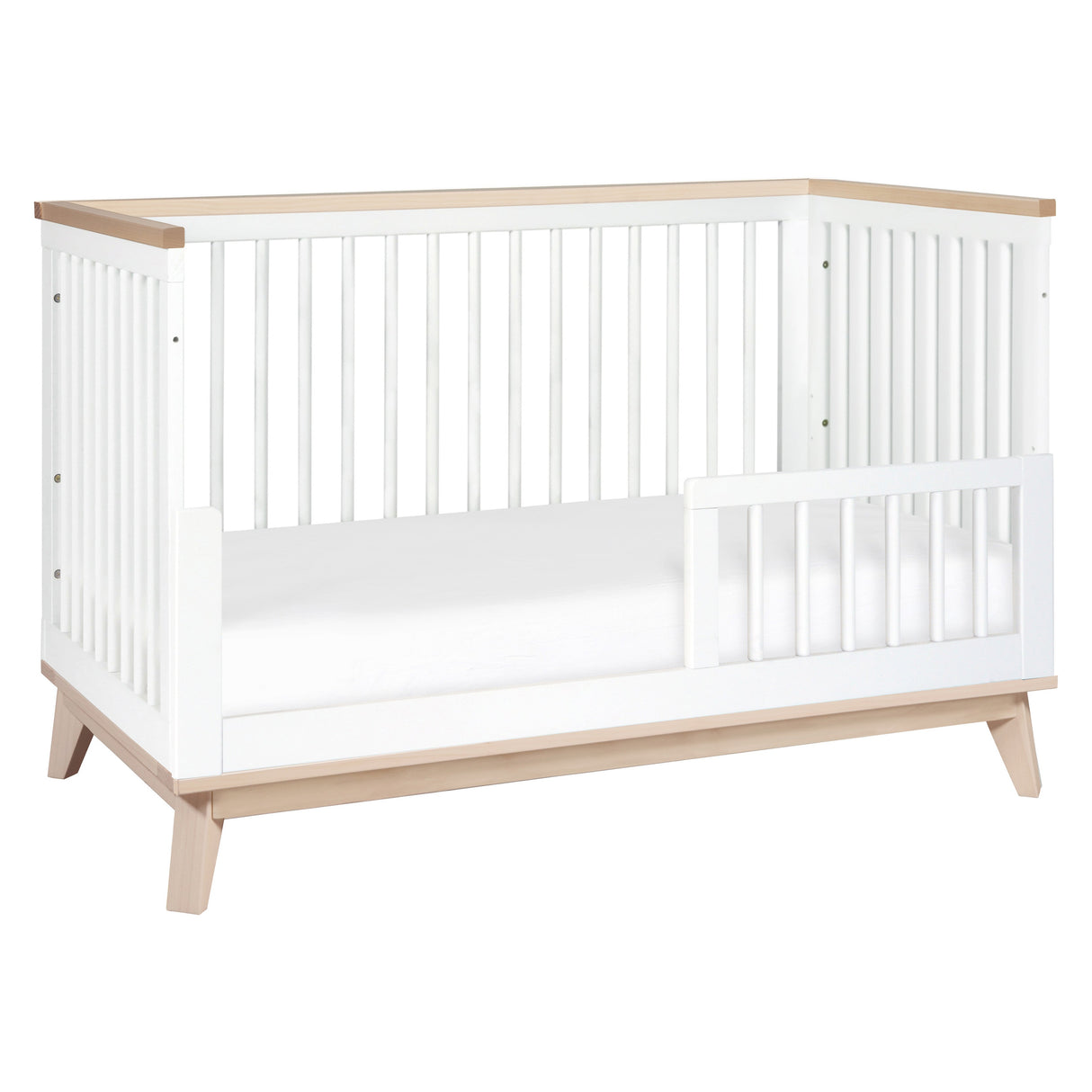 Babyletto Scoot 3-in-1 Convertible Crib with Toddler Bed Conversion Kit