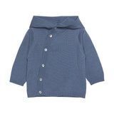 Wool Knit Jacket in Flint Stone by Fixoni