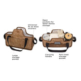 Wander Stroller Caddy in Brioche by Petunia Pickle Bottom