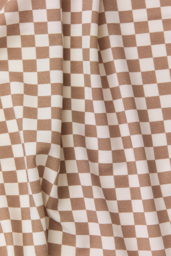 Almondine Chequer Wrap by Solly Baby