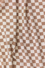 Almondine Chequer Wrap by Solly Baby