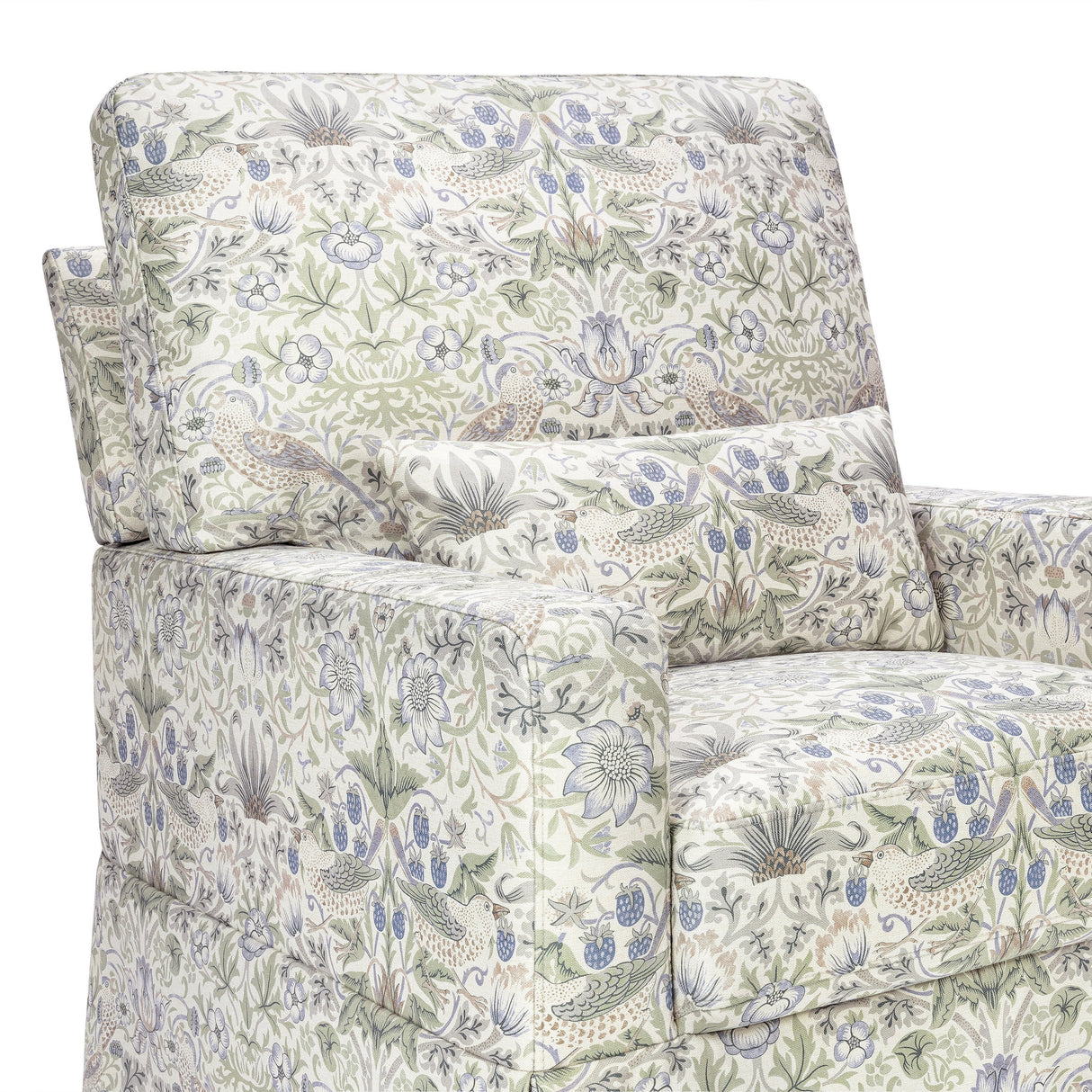 Morris & Co. x Namesake Crawford Pillowback Comfort Swivel Glider