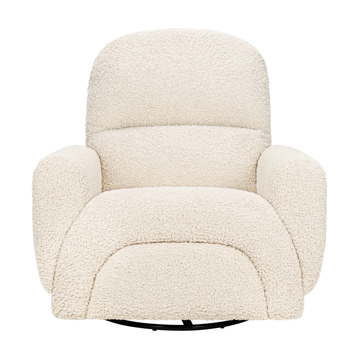 Babyletto Rainbow Recliner and Swivel Glider in Teddy Loop