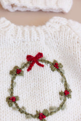 Wreath Sweater by The Blueberry Hill