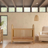 Babyletto Bondi Cane 3-in-1 Convertible Crib with Toddler Bed Conversion Kit