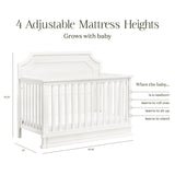 Namesake Emma Regency 4-in-1 Convertible Crib