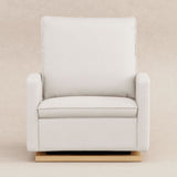 Babyletto Cali Pillowback Chair and a Half Glider in Eco-Performance Fabric | Water Repellent & Stain Resistant