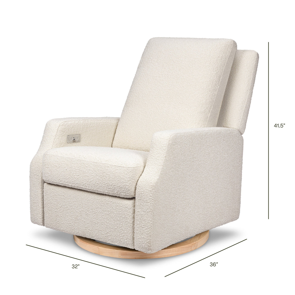 Namesake Crewe Electronic Recliner and Swivel Glider