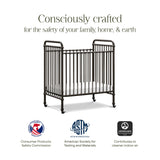 Namesake Abigail 3-in-1 Convertible Mini Crib