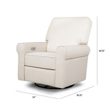 Monogram by Namesake Monroe Power Recliner and Swivel Glider