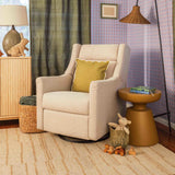 Babyletto Kiwi Deluxe Power Recliner & Swivel Glider with Heat and Massage