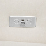 Babyletto Kiwi Electronic Recliner and Swivel Glider with USB port