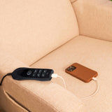 Babyletto Kiwi Deluxe Power Recliner & Swivel Glider with Heat and Massage