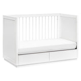 Babyletto Bento 3-in-1 Convertible Storage Crib with Toddler Bed Conversion Kit